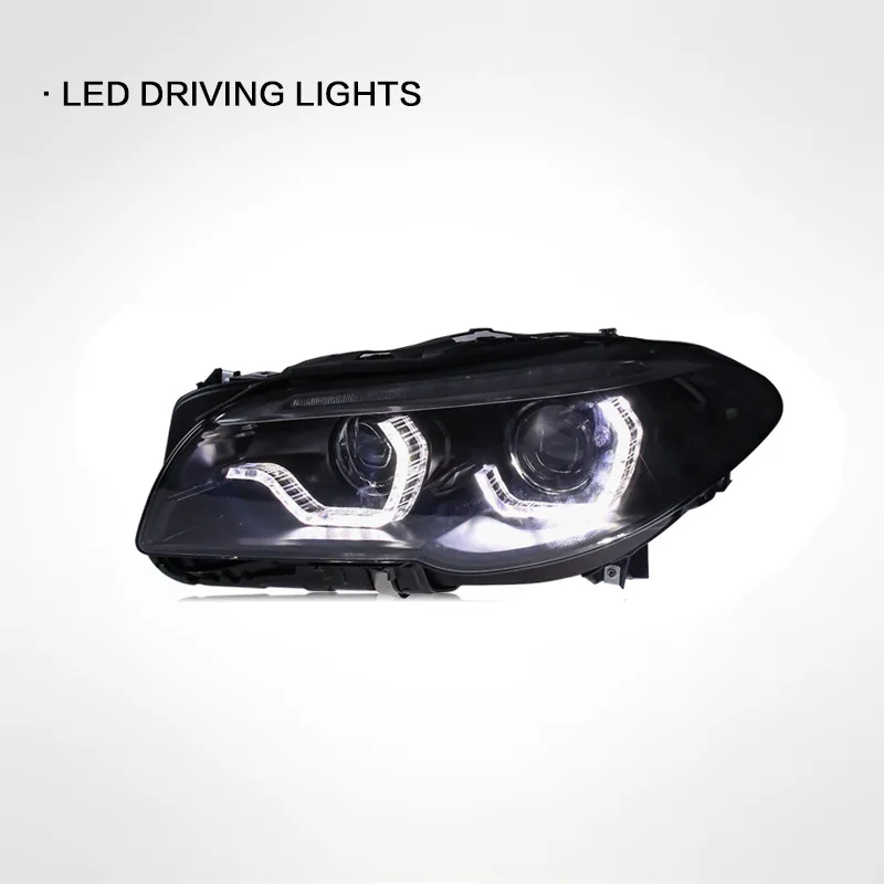 For BMW F10 F18 2011-2013 LED Headlights DRL Car Styling Auto Accessories 520i525i530i535i M5 LED Headlamp with 36W Power