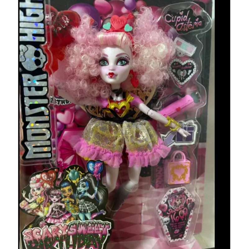 

В наличии Новые оригинальные Monster High, 4 стиля, нарядные игрушки, сладкая серия 1600, 32 см, кукла для взрослых, коллекция, памятный подарок