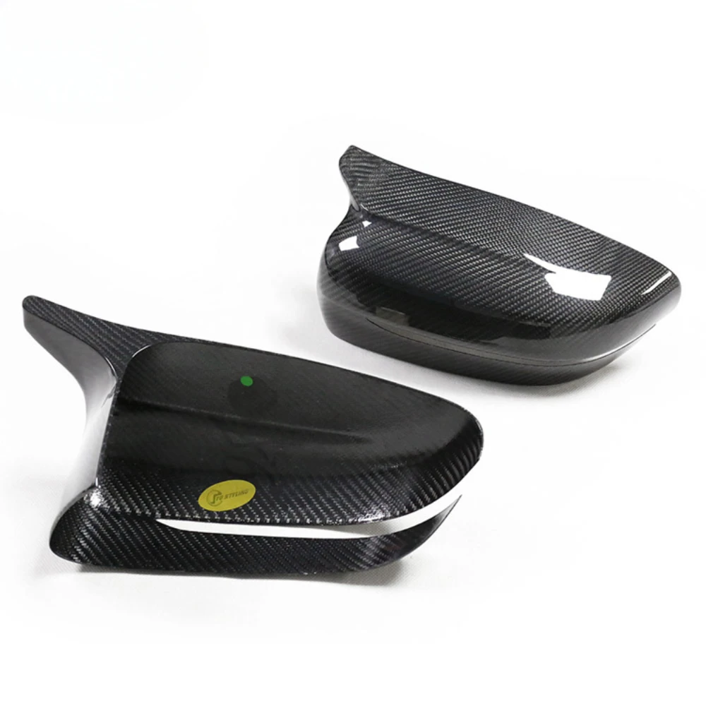 Dry Carbon Fiber Rearview Mirror Cover Suitable for BMW 2/3/4/5/7/8 Series G42 G20 G30 G14 G15 G22 G23 G26 G11 G12 - view 4