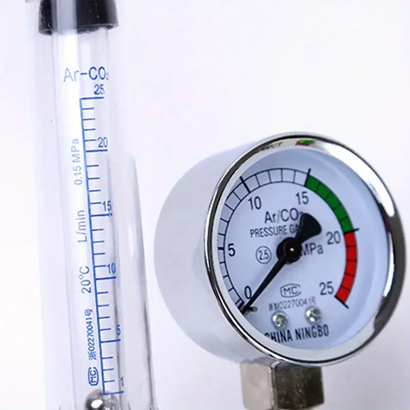 CO2 Mig Tig Flow-Meter Gas-Regulators Flowmeter Welding Weld Gauge Argon Pressure Reducer 2025 NEW 0-25Mpa Argon Regulator