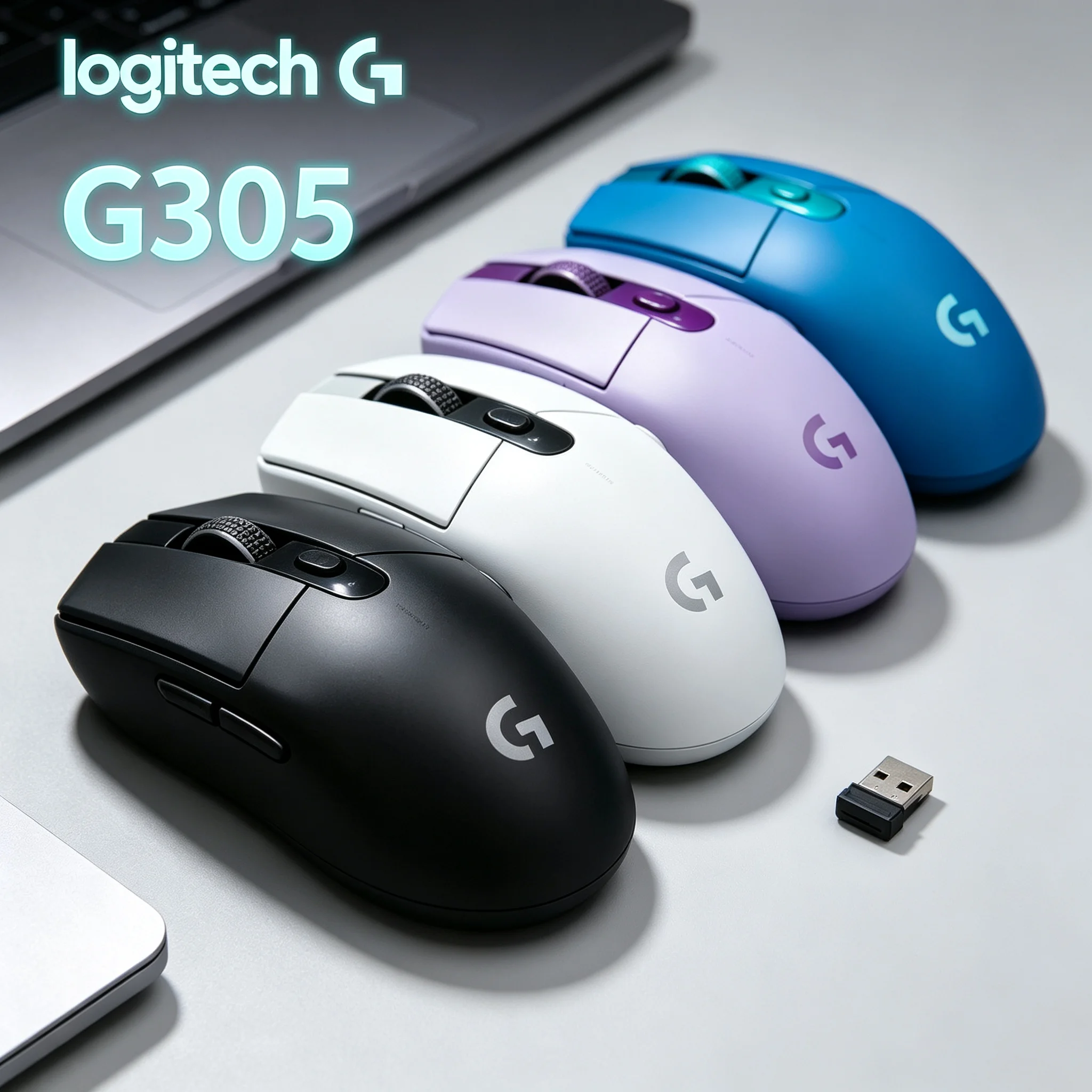 Logitech G305 Light‑Body Ergonomic Wireless Gaming Mouse For Esports Competition Office Daily Life PC Laptop Accessory