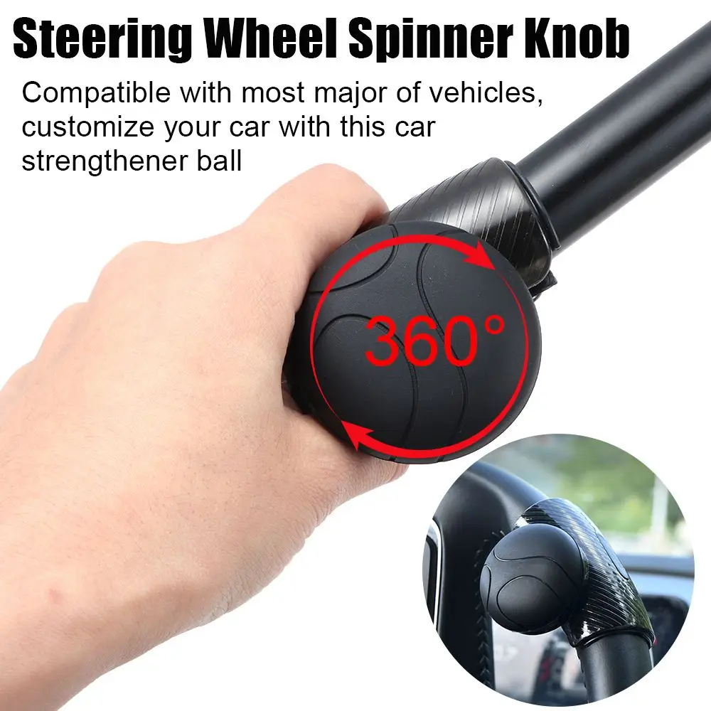 

Силиконовая ручка-спиннер для руля, усилитель управления, шарик для рулевого колеса