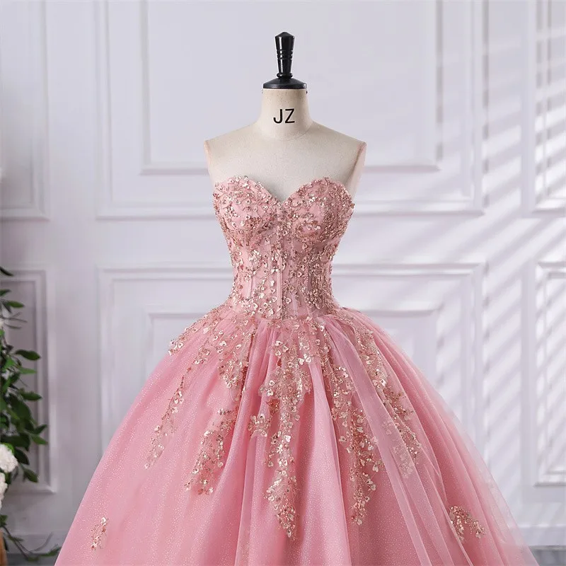 Sonhar robes 15 robes de Quinceanera 2024 robes de soirée sans bretelles robe de bal douce personnalisée 15 ans robe grande taille