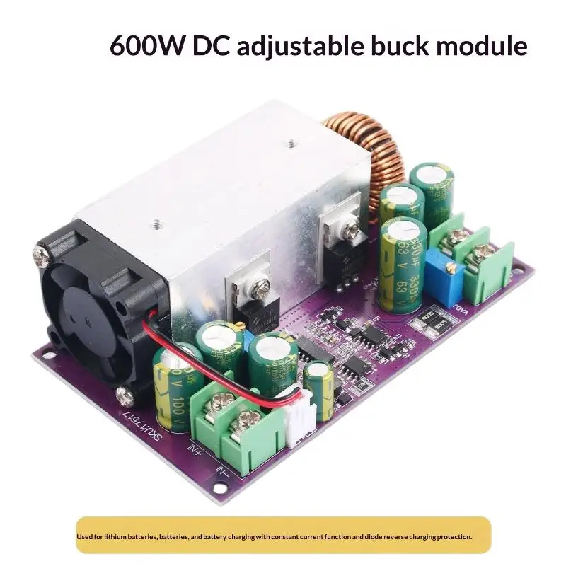 1Pcs DC12-75V Constant Voltage&Current Step Down Regulator DC-DC 600W Step Down Module Converter Adjustable Power Supply Module