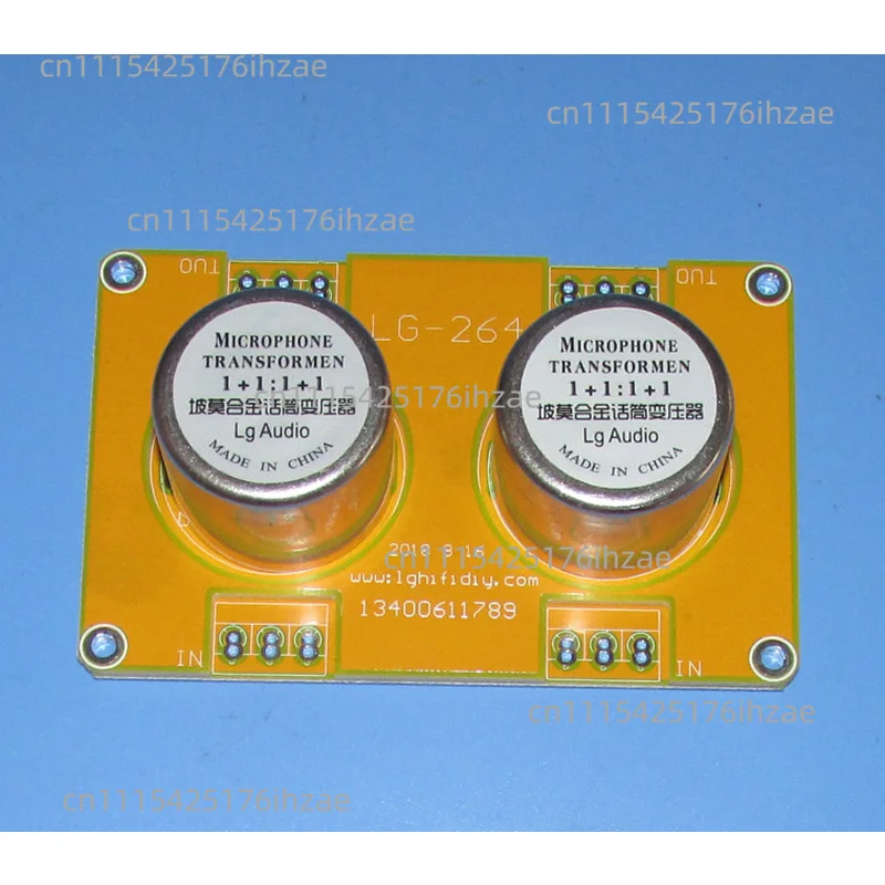 Sweden LUNDAH LL2913 deep replica 1 + 1 + 1 + 1: 37 ribbon microphone transformer, 10HZ-135KHZ -1.5DB, 18HZ-69kHZ -0.5DB