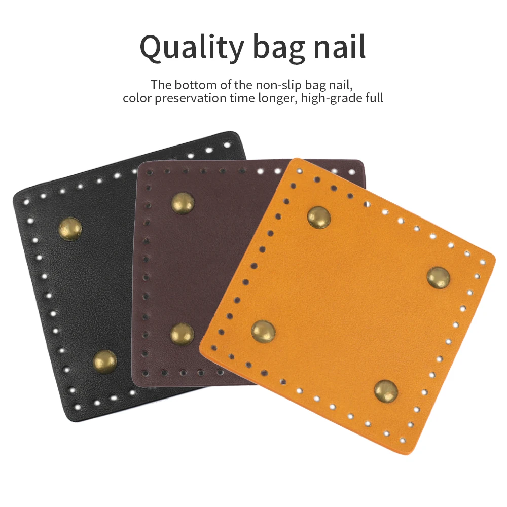 Diy Lederen Tas Riem Handgemaakte Handtas Geweven Set Hoge Kwaliteit Tas Bodems Met Hardware Accessoires Voor Diy Schouder Handtas