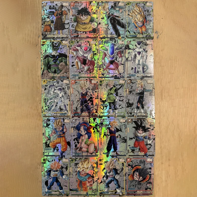 

20pcs DIY DRAGON BALL Flash Card Vegeta Trunks Son Gohan Cell Son Goku Cell Trunks TCG Collectible Card Anime Toy Gift
