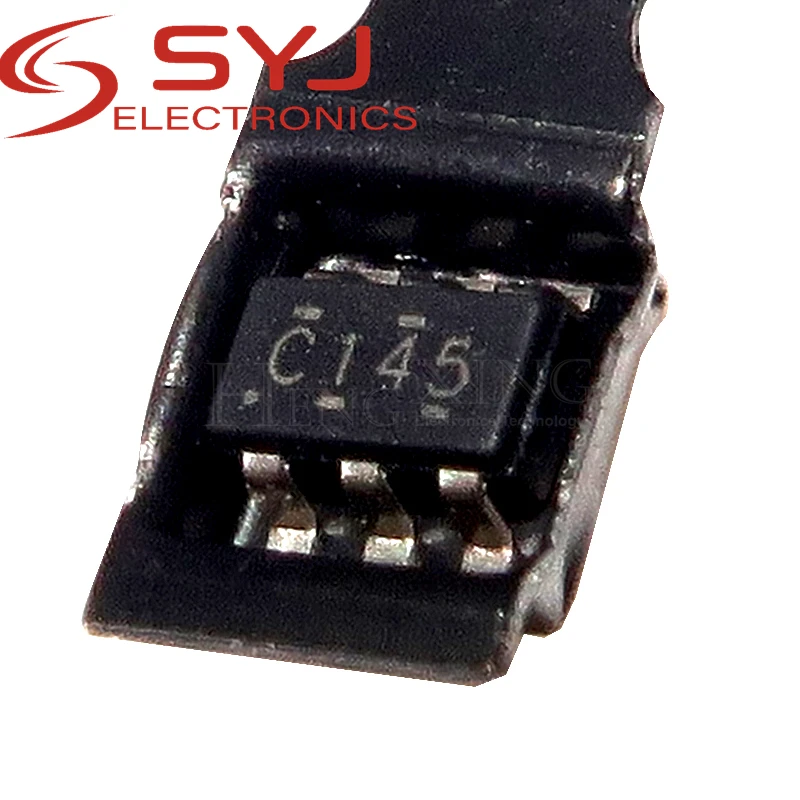 

Шелкография SN74LVC2G14DBVR: C145 SOT-23, 10 шт.