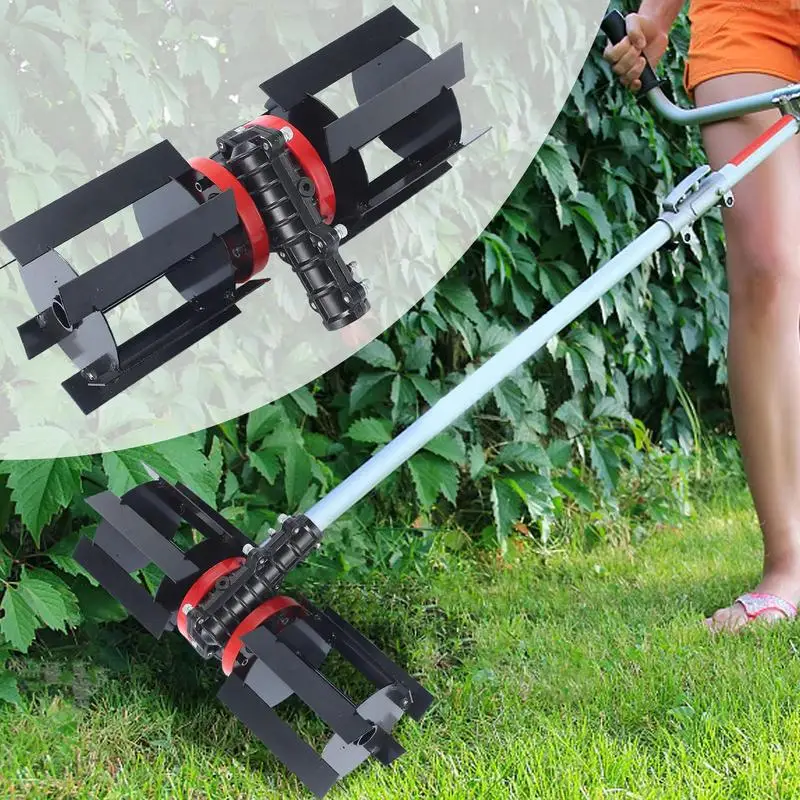 Disc Harrow Efficient Tiller Weeding Wheel Precision Erosion-Resistant Lawn Scarifiers Ditching Wheel For Garden Farm Orchard