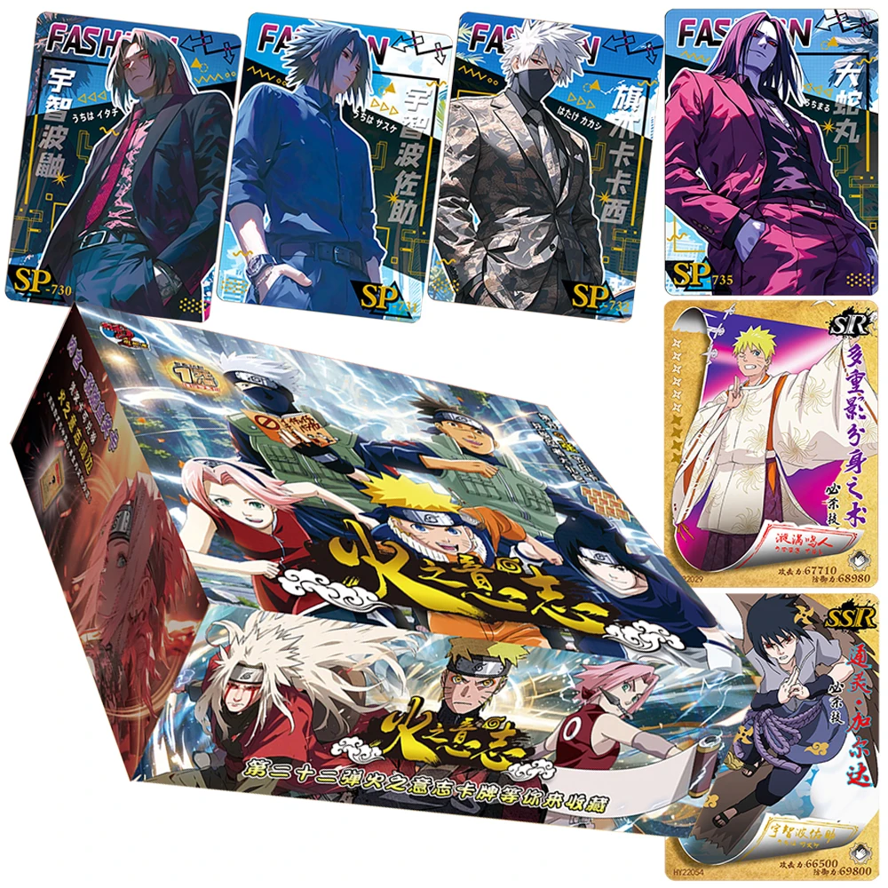 Naruto Collection Card Popular Characters Haruno Sakura Uchiha Sasuke Exquisite Craftsmanship Card Child Cherish Surprise Gifts