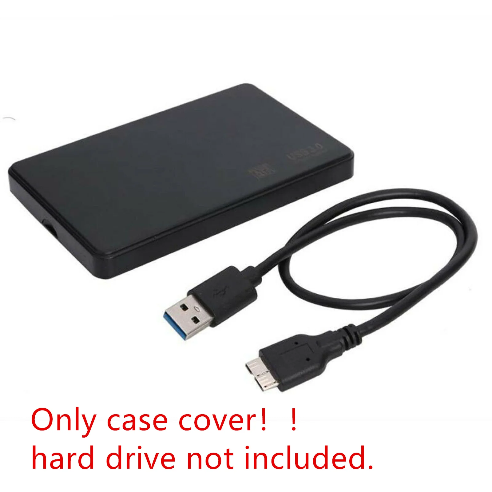 

USB 3.0 Portable External ABS Hard Drive Case with USB Cable Ultra Box SATA Storage Devices Case Hard Drive Case Shell