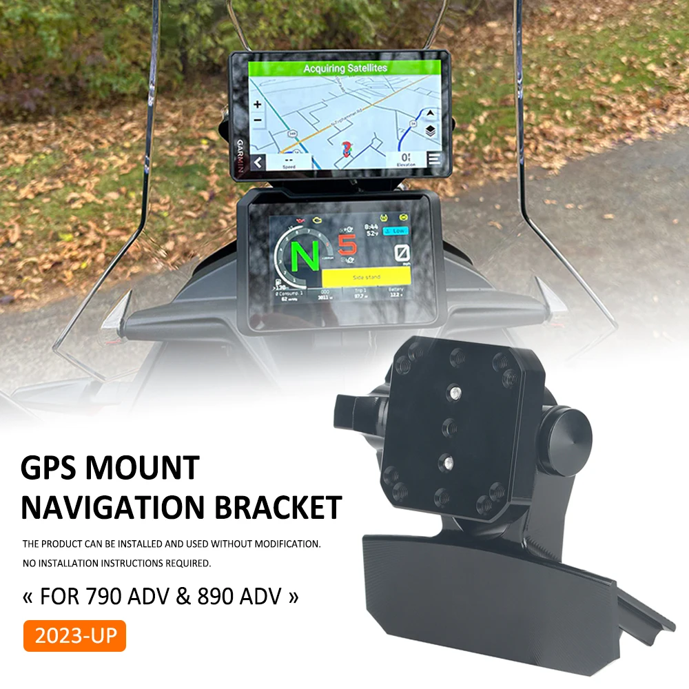 

Для 790ADV 890ADV 790 890 ADV Приключения 2023 2024-UP мотоциклетный видеорегистратор GPS телефон навигация кронштейн держатель подставка