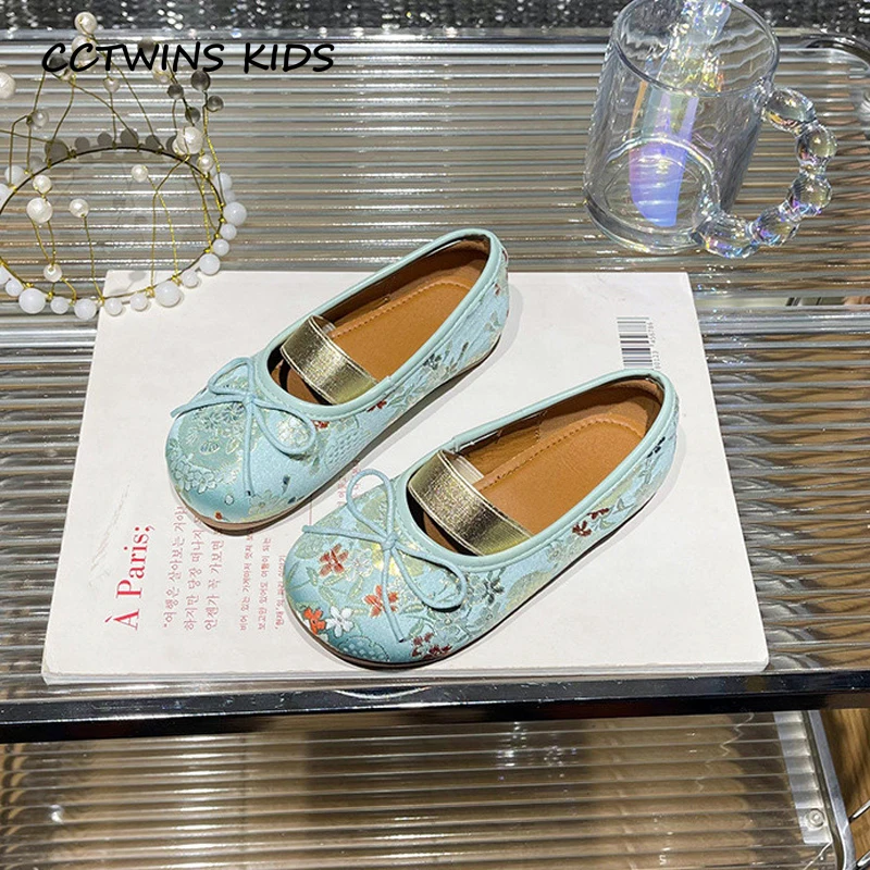 

Girls Shoes Spring Autumn Kids Fashion Princess Mary Jane Dress Dance Ballet Flats Toddler Butterfly Classic National Soft Sole