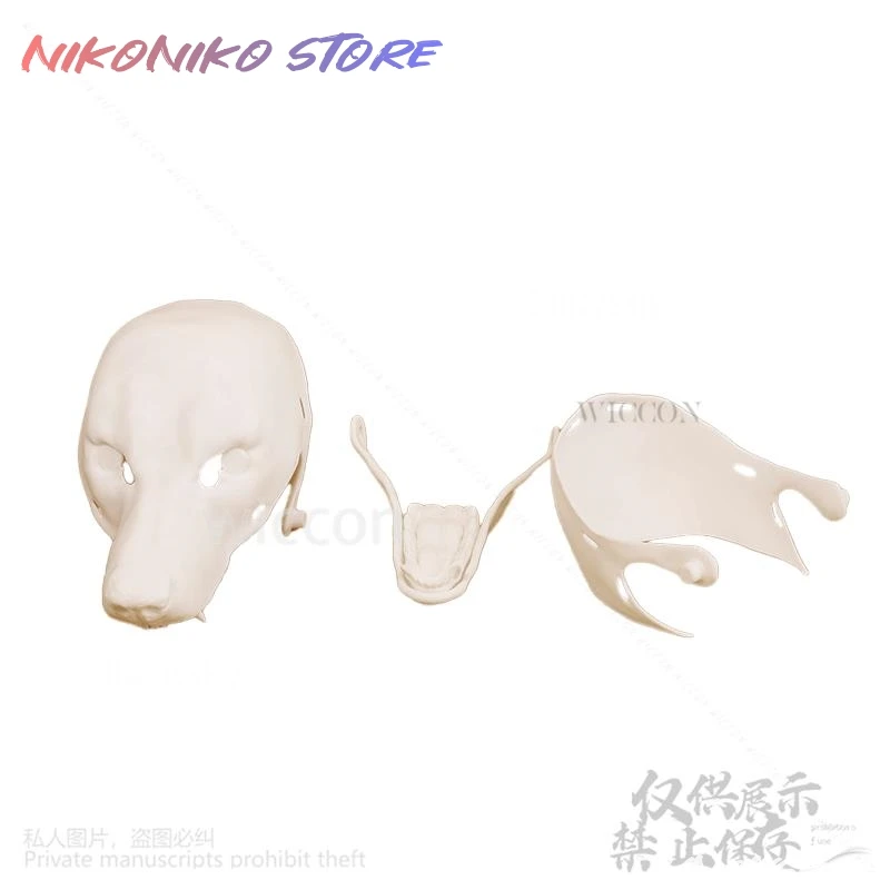

Anime Dog Furry Mask 코스프레 Costume 3d Print Head Furry Capsule Fursuit 코스프레 Headsets Prop Mask Moving Animal Customized