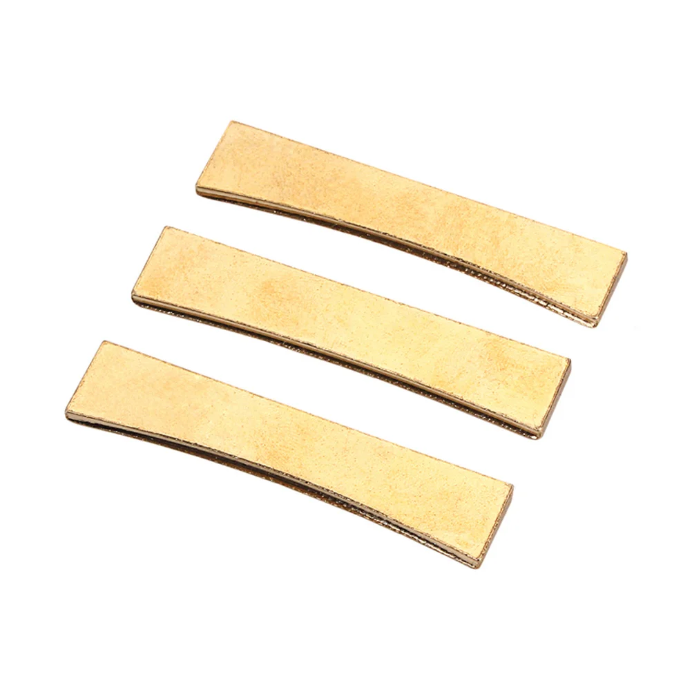 

10 Radius Metal Press Caul Insert for Guitar Fretting Tool Golden Professional Luthier Equipment for Electric Acoustic Bass