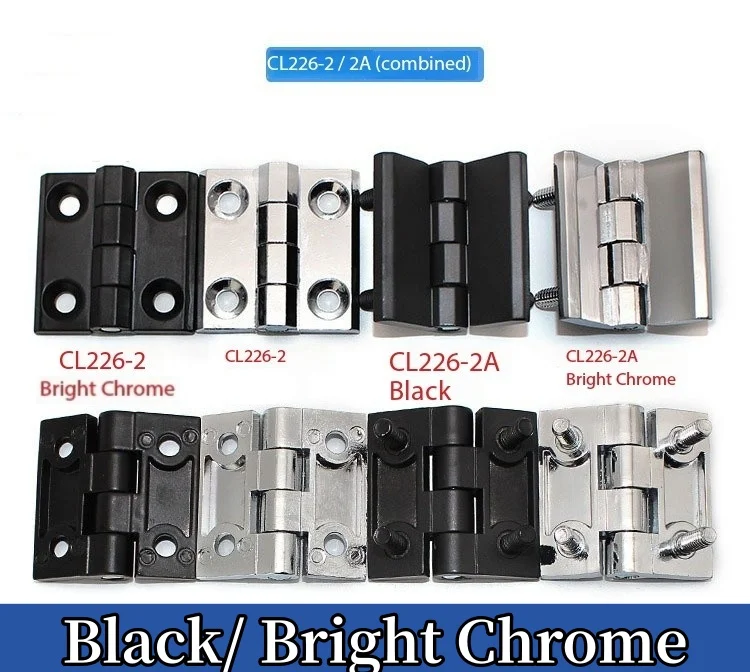 Zinc alloy CL226-2 hinge industrial cabinet electrical cabinet, distribution box, aluminum profile, alloy folding and thickening