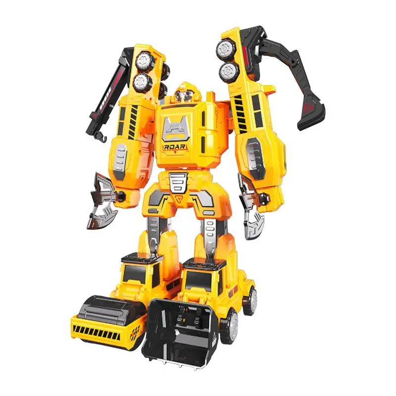 Robot transformateur, jouet d'action, jeu éducatif interactif et amusant pour garçons et filles, jeu pour enfants, fête de noël