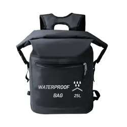 Bolsa de almacenamiento para natación, mochila impermeable para Rafting, Kayak, Trekking, navegación flotante, playa, al aire libre, 25L