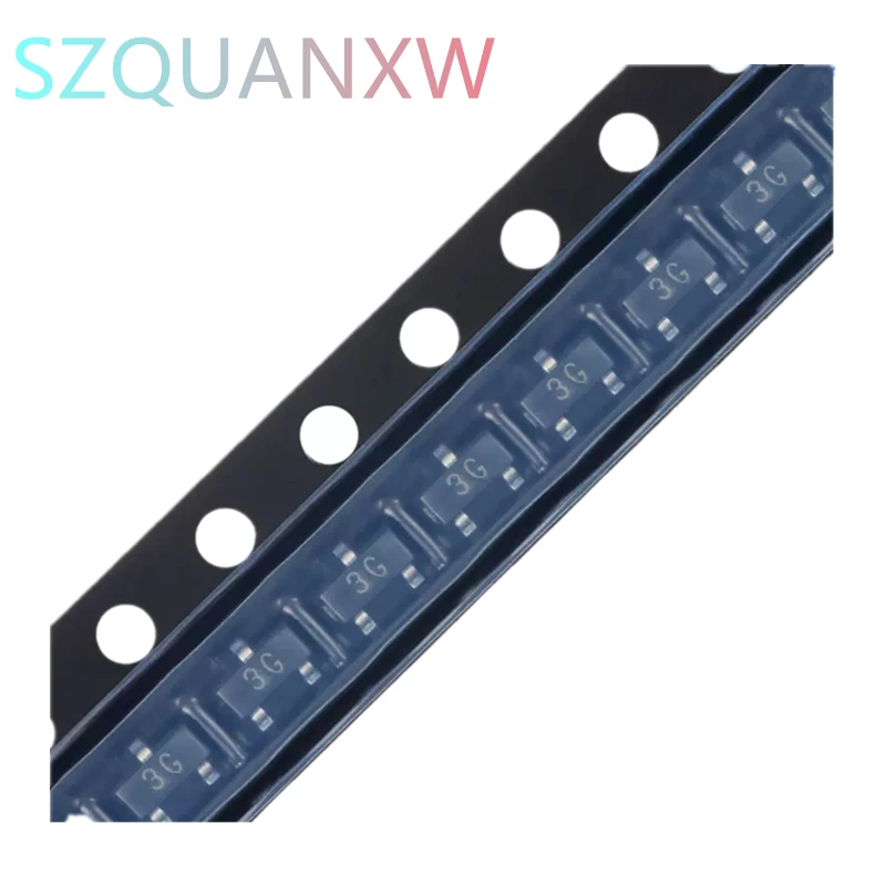 100PCS/Lot SMD Triode transistor BC857C 3G 0.1A/45V PNP SOT-23 transistor BC857 New