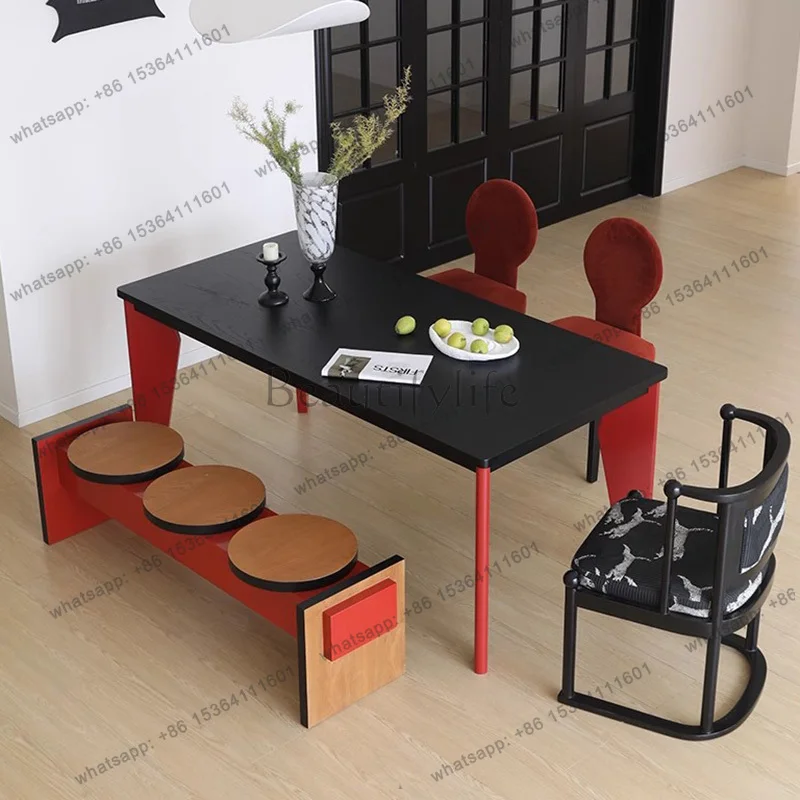 Designer Writing Dining Table Office Living Room Makeup Outdoor Dining Table Wood Coffee Mesas De Comedor Commercial Furniture