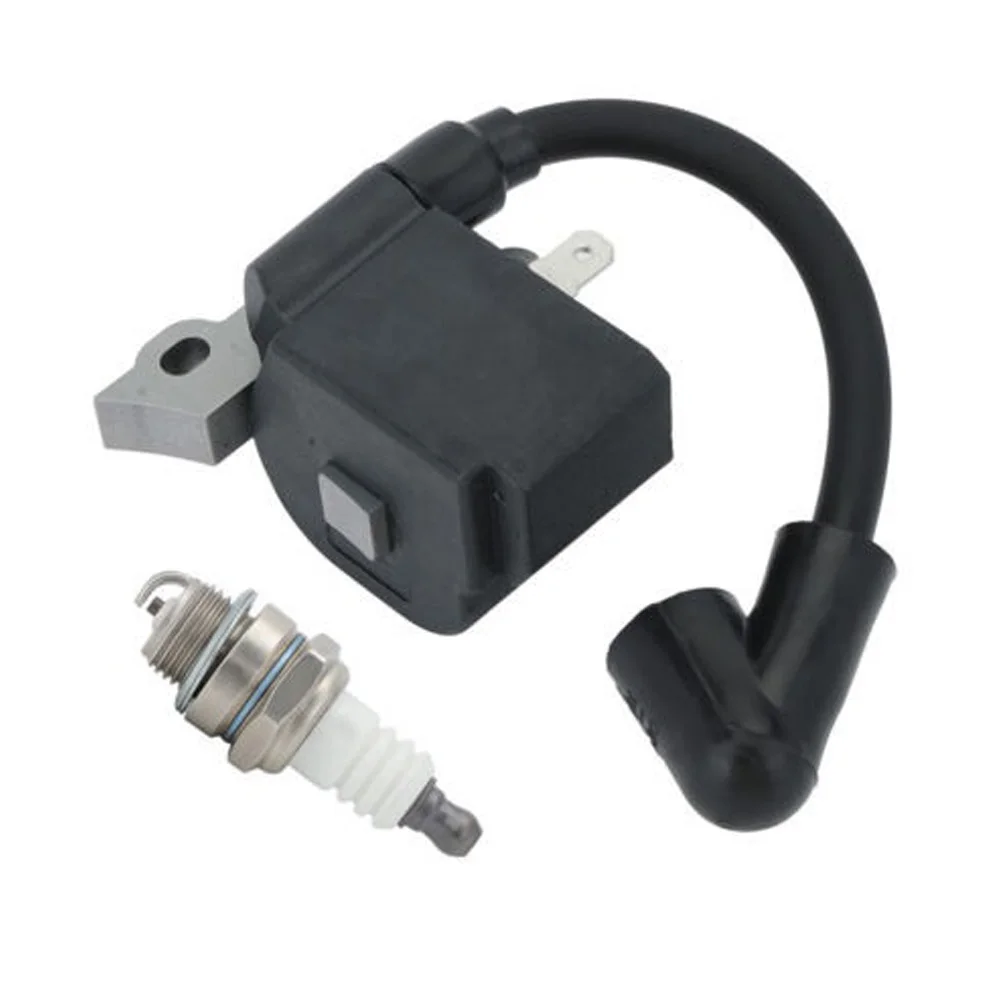 Black Ignition Coil Replacement Ignition Coil For Power Tools Power Tool Part Direct Replacement Reliable Spark