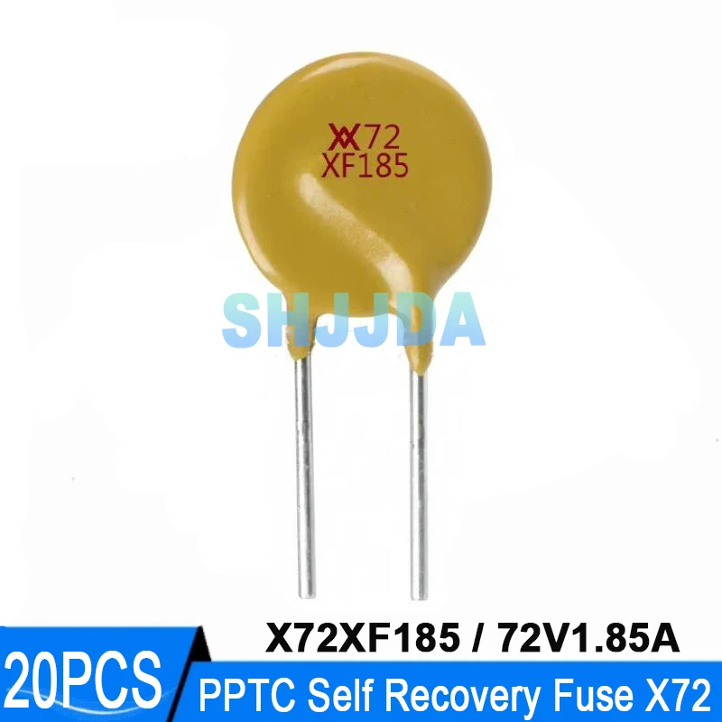 20PCS 72V DIP PPTC Self Recovery Fuse RXEF185 RXEF160 RXEF135 RXEF110 RXEF090 RXEF075 X72 XF185 XF160 XF135 XF110 XF090 XF075