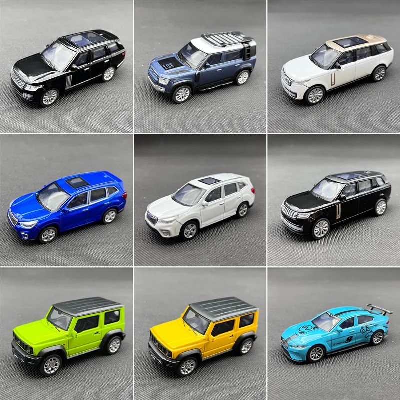 1/43 سوبارو جاكوار سوزوكي رينج روفر سبيكة سيارة رياضية نموذج دييكاست المعادن على الطرق الوعرة المركبات نموذج سيارة مصغرة مقياس لعبة هدية #1