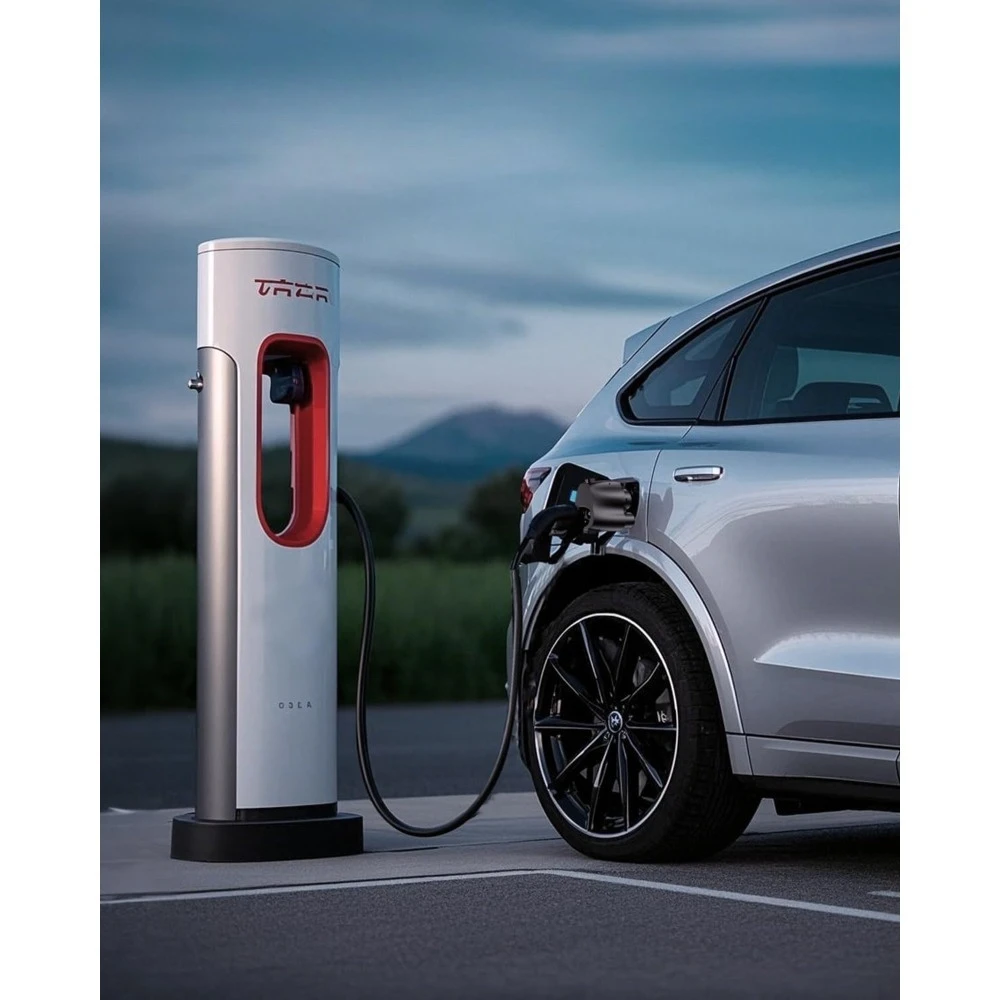 

Адаптер NACS-CCS1 500А 1000В, совместимый с зарядными устройствами Supercharger для Ford, GM, Volvo EV