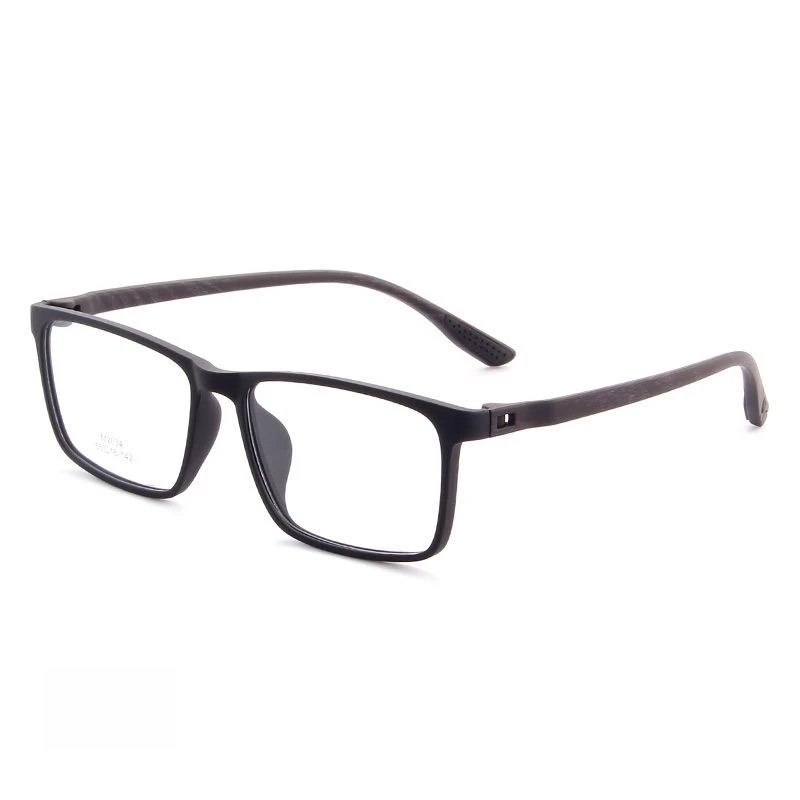 YIMARUILI Ultraleichte, flexible, schraubenlose Design-TR90-Brillen für Damen, Retro-Quadrat, optische Brillenfassung, Herren, 2033 – Detail 11