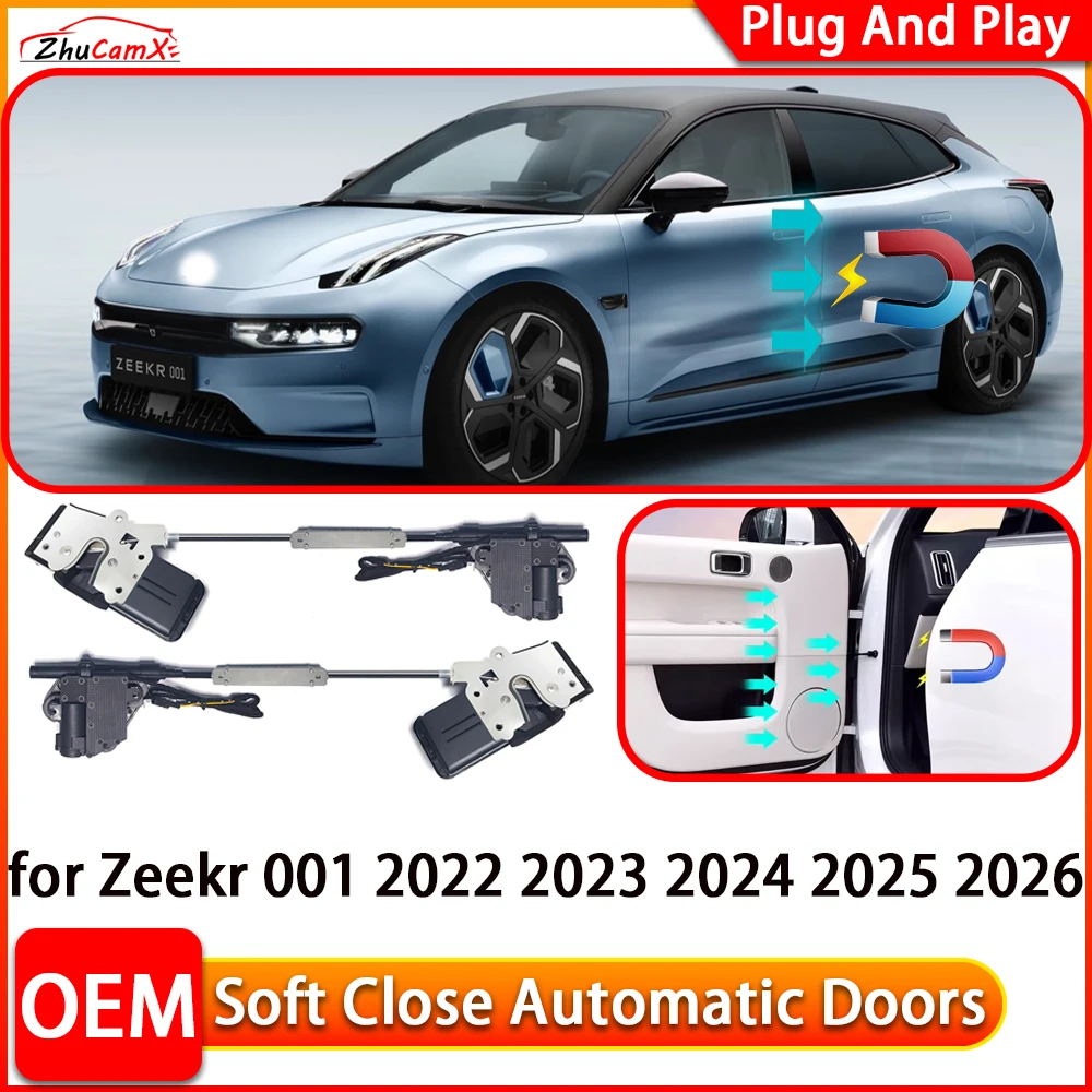 for Zeekr 001 2022 2023 2024 2025 2026 Car Automatic Electric Soft Close Door Closer Power Closing Door Comfort Closing System