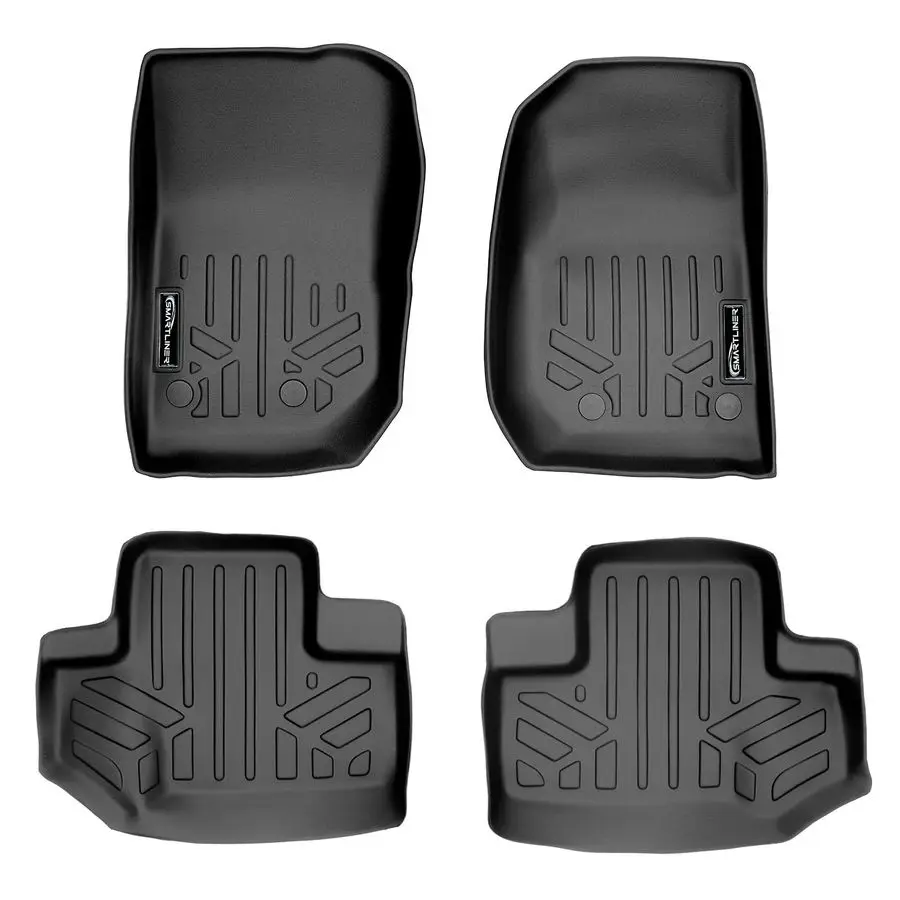 

Custom Floor Mats 1st Row Liner Set for 20142017 Jeep Wrangler