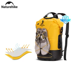 Naturehike Outdoor Waterproof Bag 20L 30L 40L Large Capacity Outdoor Trail Bag Diving Snorkeling Swimming Waterproof Backpack