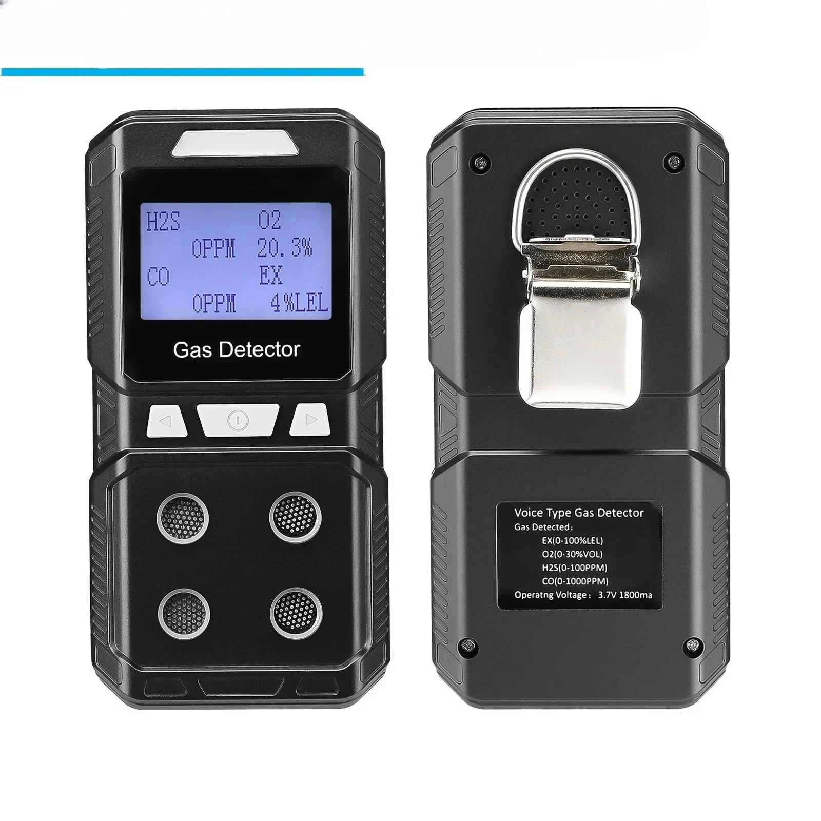 Portable 4 Gas Dete…