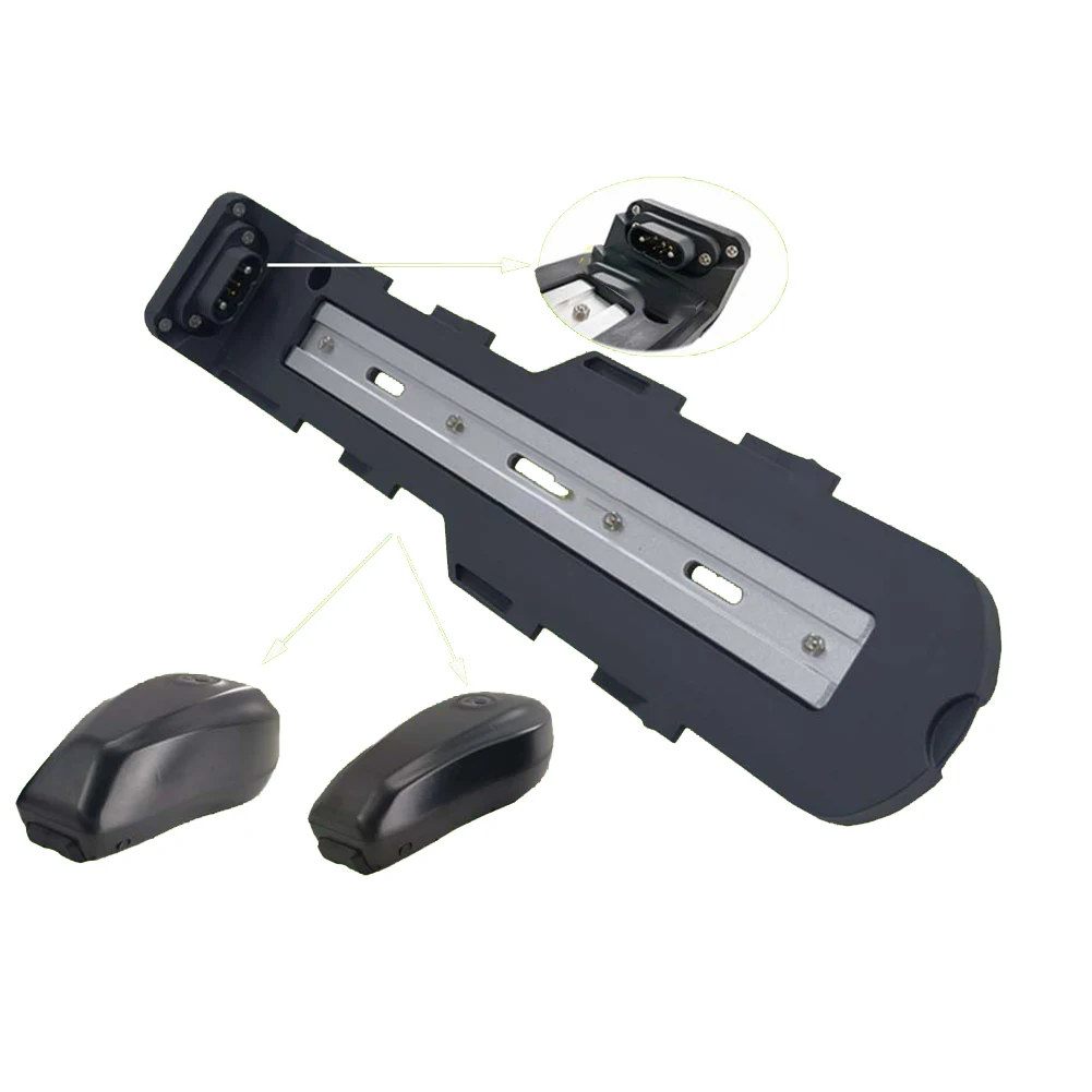 

150mm Cable Length E-bike Battery Mount Secure Mounting Solution Sturdy Construction Material Quick Installation Bracket