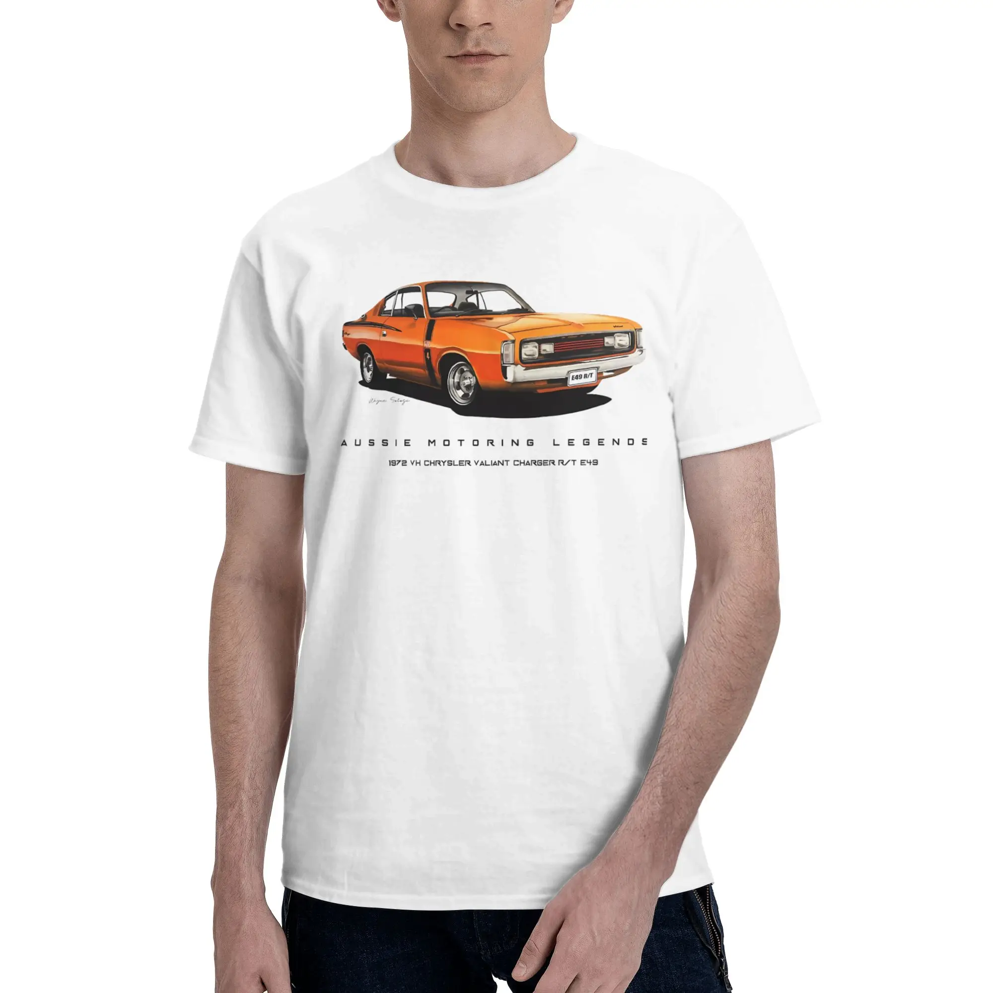 Aussie Motoring Legends 1972 VH Chrysler Valiant Full Of Cotton Feeling Reversible T-shirt Lazy Vibe Women's T-shirts