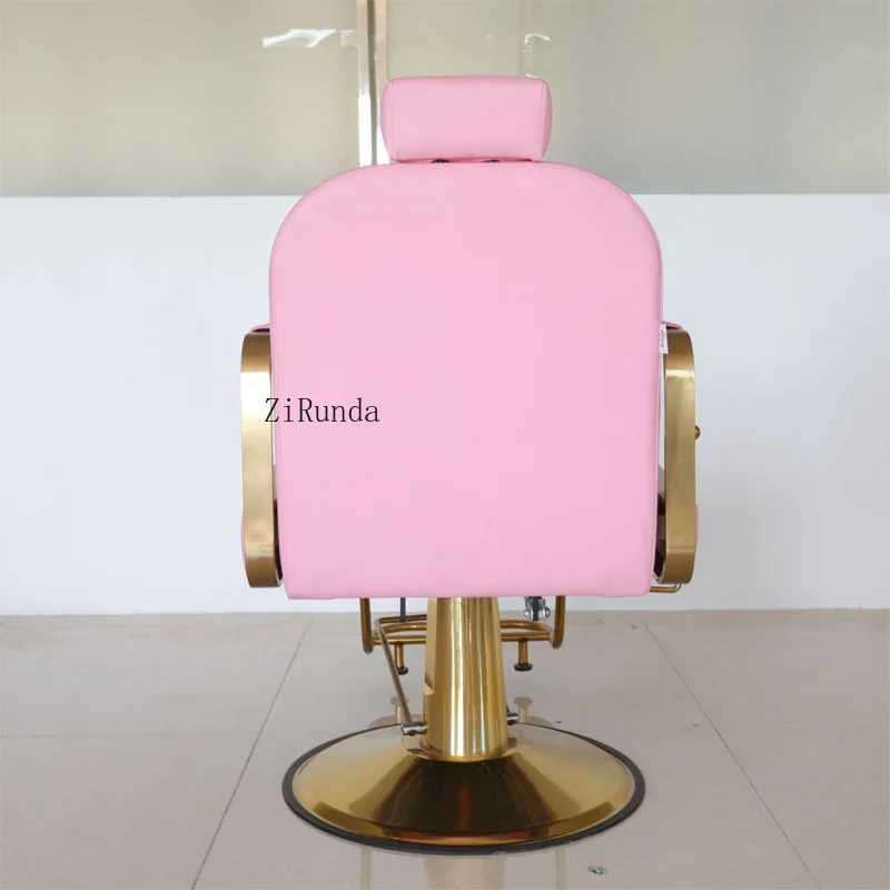 كرسي حلاقة فاخر خفيف، خاص لصالونات الشعر، بيرم مستلق وصبغ مقعد قص الشعر #6