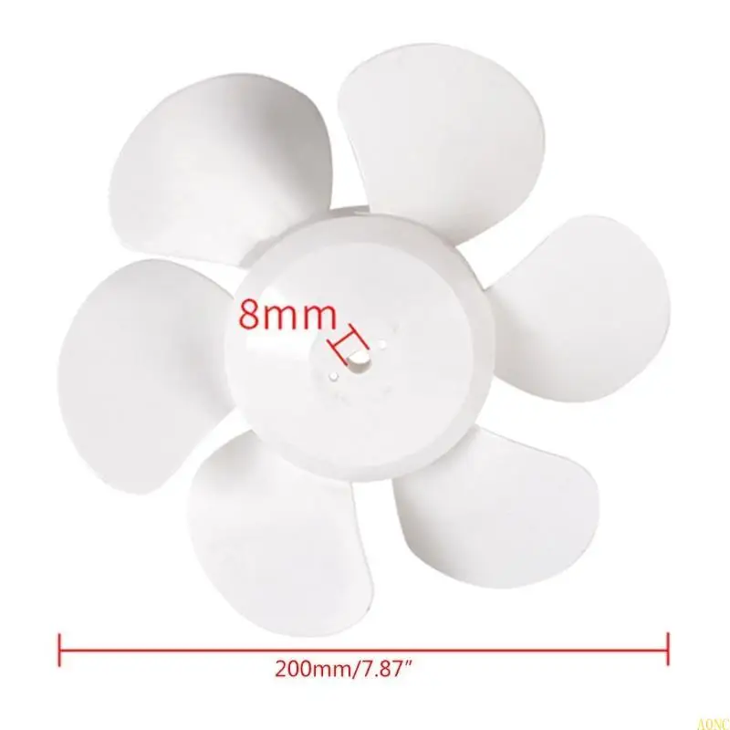 A0NC 6in 8in 10in 12in Badezimmer Lüfterblatt Ersatz für Campers Fan Blade Haushalt