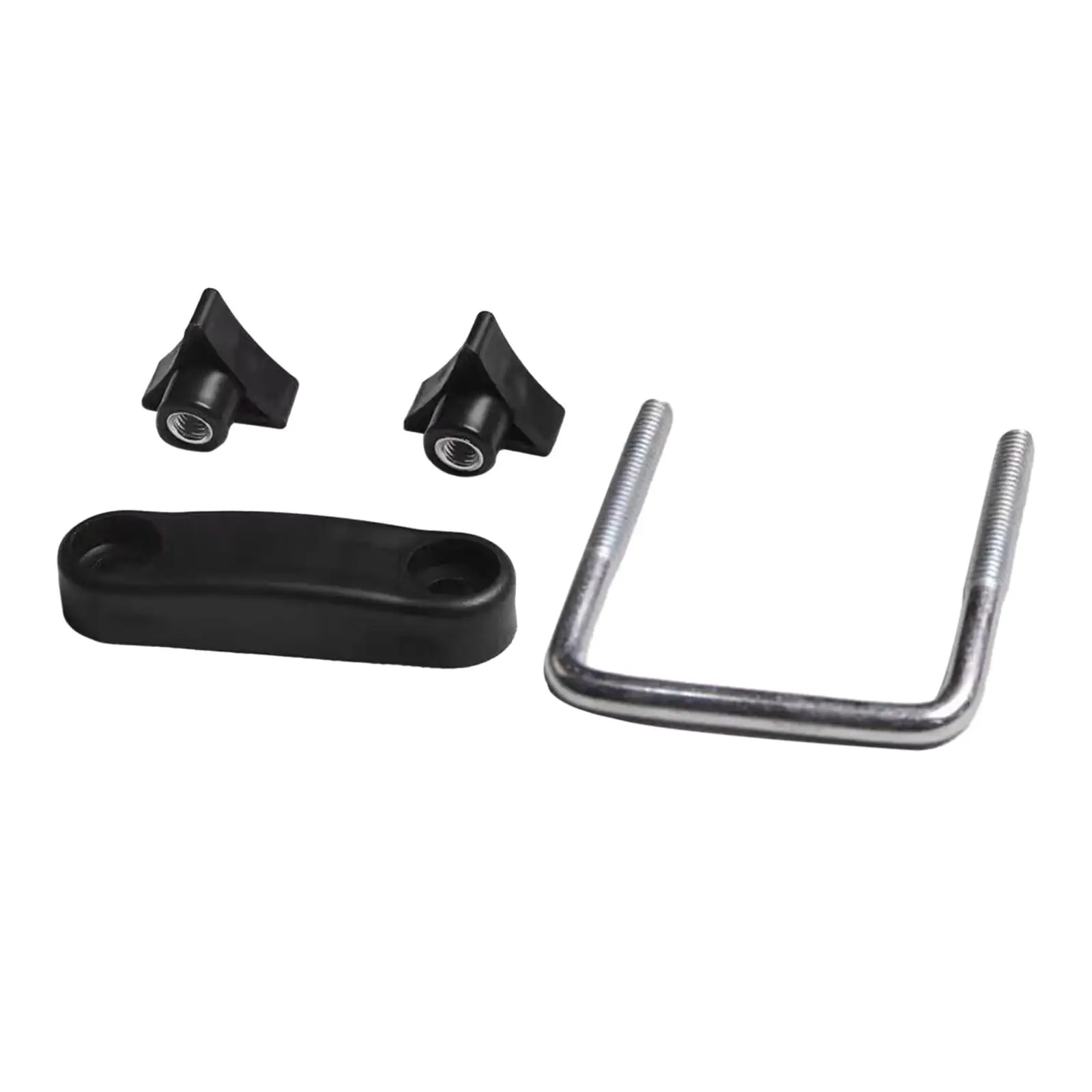Auto Roof Luggage Rack U Bolt Clamps Easy Install Retainer Clip for Luggage Rack Accessories Most Cars