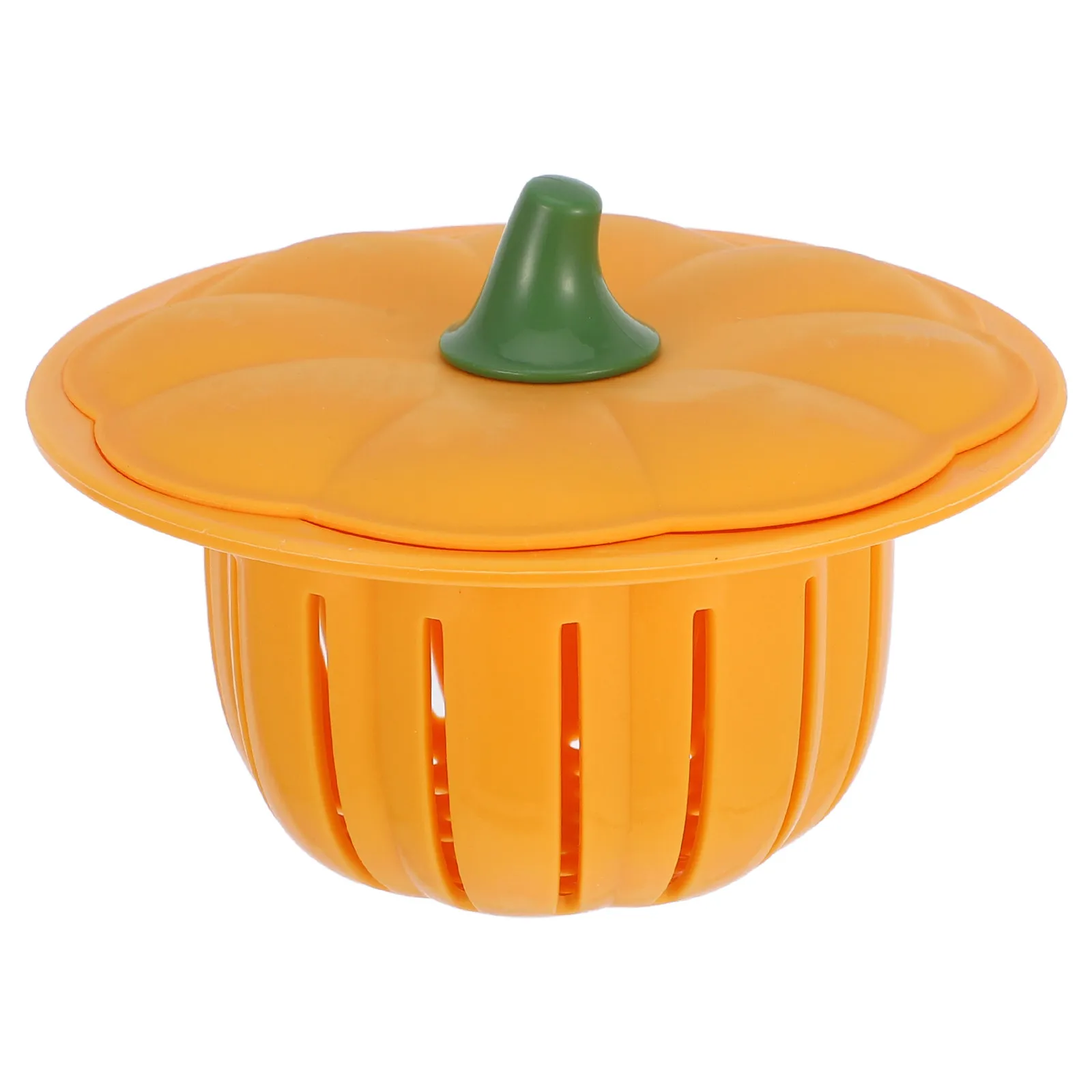 

Корзина для слива в кухонную раковину, дизайн «Тыква», для сбора пищевых отходов, универсальная, уловитель мусора, быстрое сливание, элегантный фильтр для любой раковины