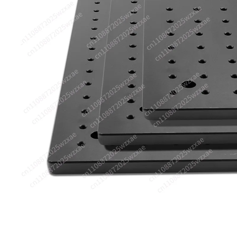 400x400x13MM High Precision Optical Flat Plate Laboratory Porous Hard Aluminum Honeycomb Board Experimental Breadboard M6 Thread