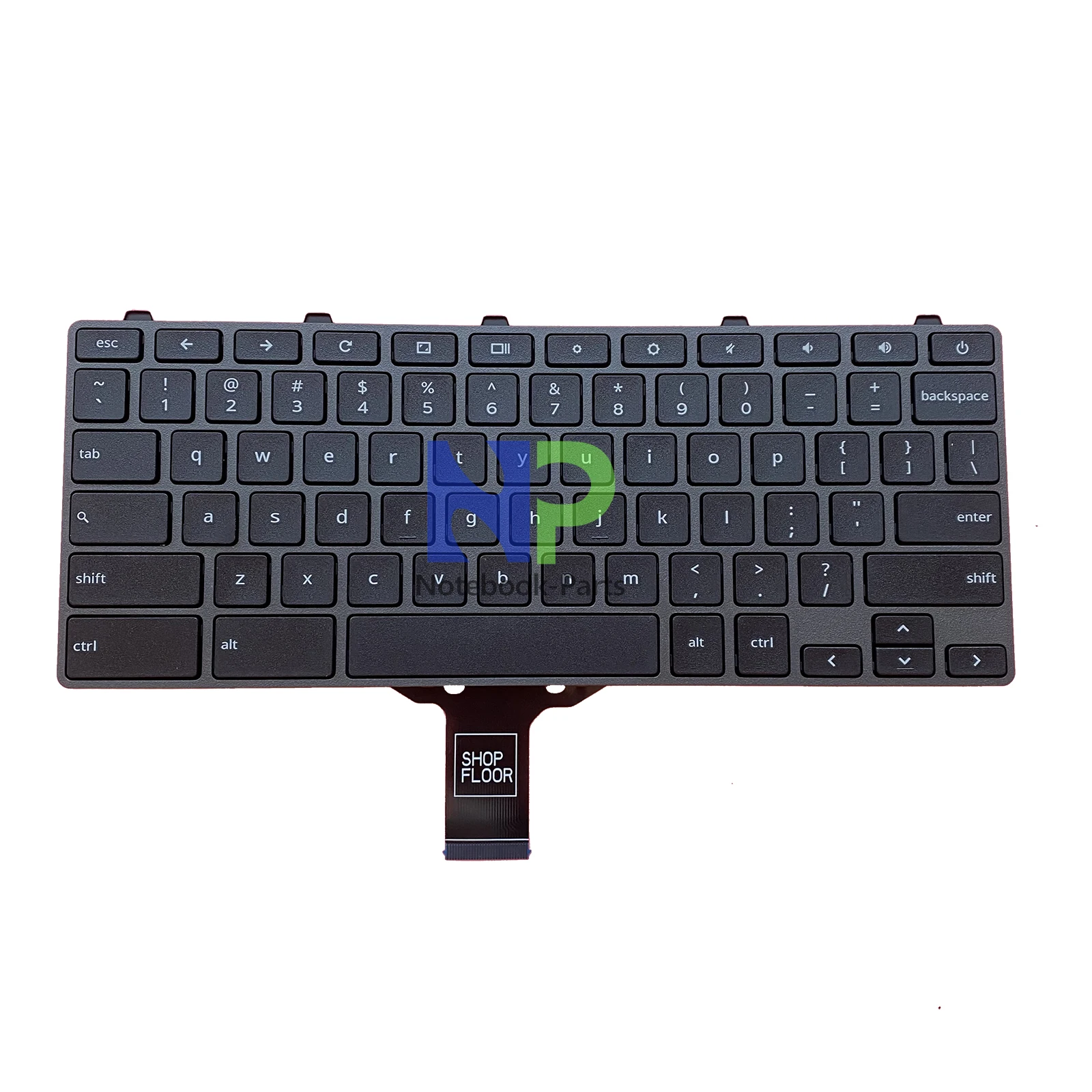 For Dell Chromebook 11 3100 Keyboard With Power Button Key 00D2DT