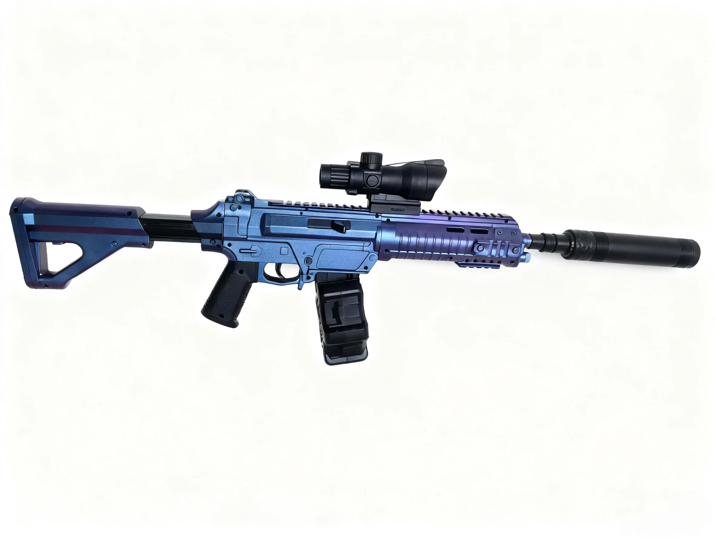 مسدس جل Chameleon M416، مسدس كرة جل كهربائي أوتوماتيكي كامل عالي الأداء مع نطاق 18 مترًا لقتال الفريق الخارجي