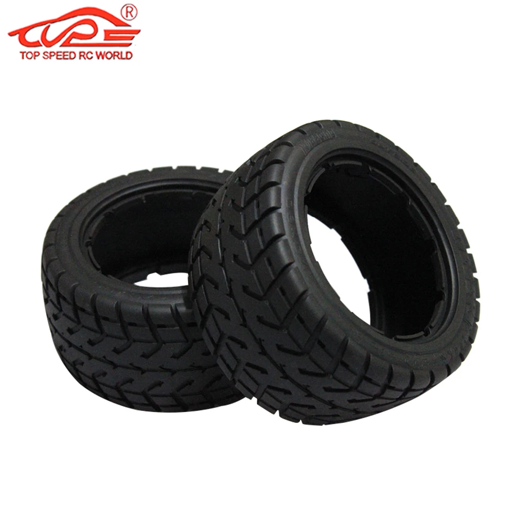 1/5 Rc Car ON Road Front or Rear Tyres -2pcs for 1/5 Scale HPI ROFUN ROVAN KM BAJA 5B SS Buggy Truck Remote Control Car Parts