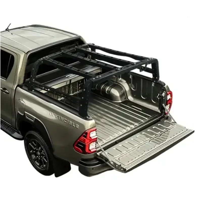 Picture 4: Universal Pickup Truck Adjustable Roll Bar Bed Ladder Ute Tub Roof Rack Mounting Plate