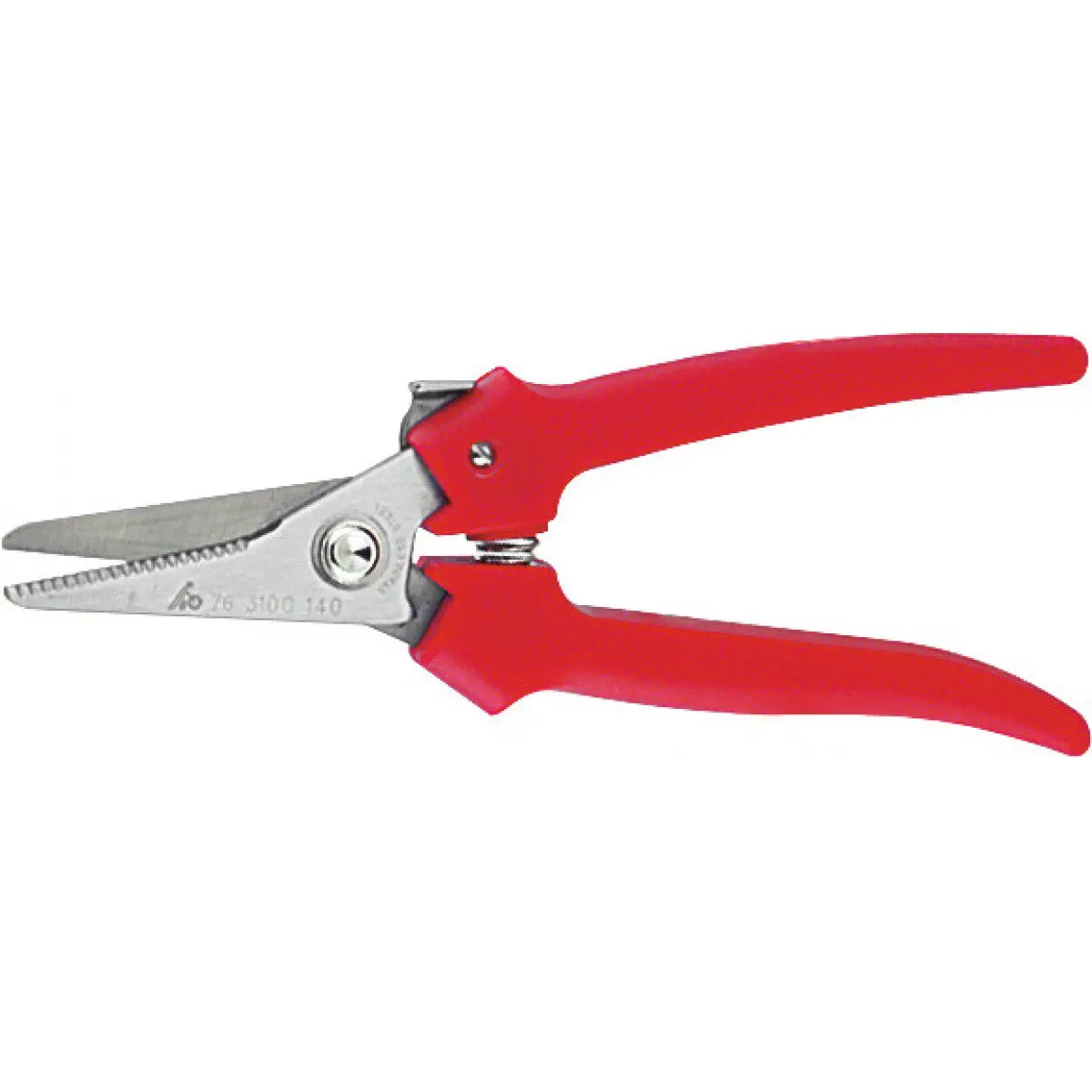 Combination scissors, straight scissors, pull back spring, widely used 190mm140mm