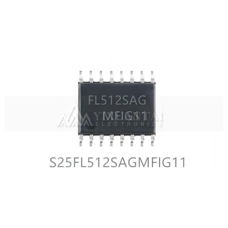1pcs/Lot S25FL512SAGMFIG11 IC FLASH 512MBIT SPI/QUAD 16SOIC  New