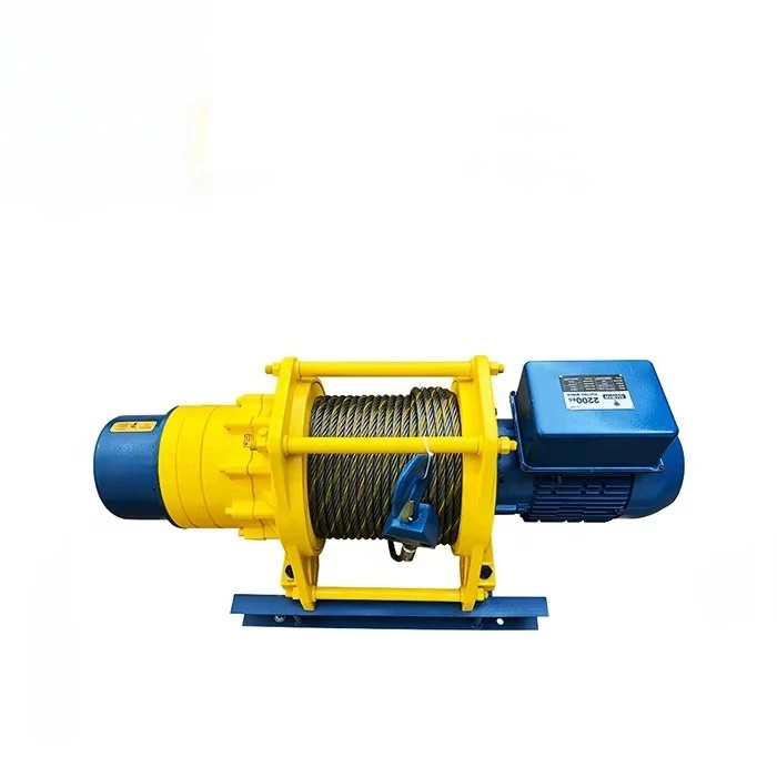 ALLMAN Electric Winch 1 Ton 220V Electric Wire Rope Winch