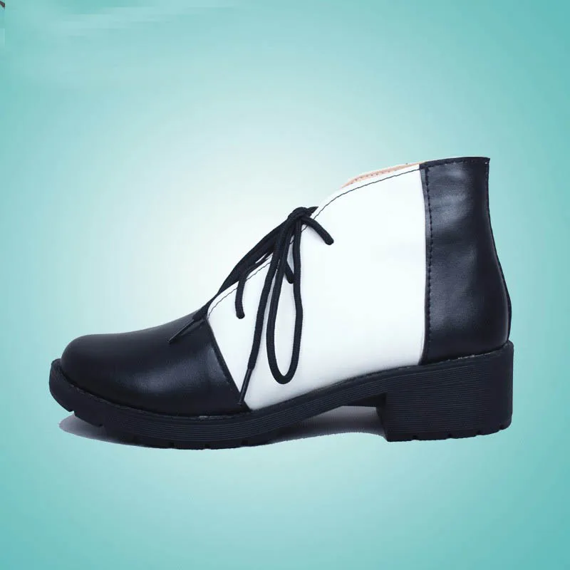Anime Cosplay Boots Kuroshitsuji Ciel Phantomhive  Black Butler Ⅱ Shoes Halloween Costume Accessories Props Made