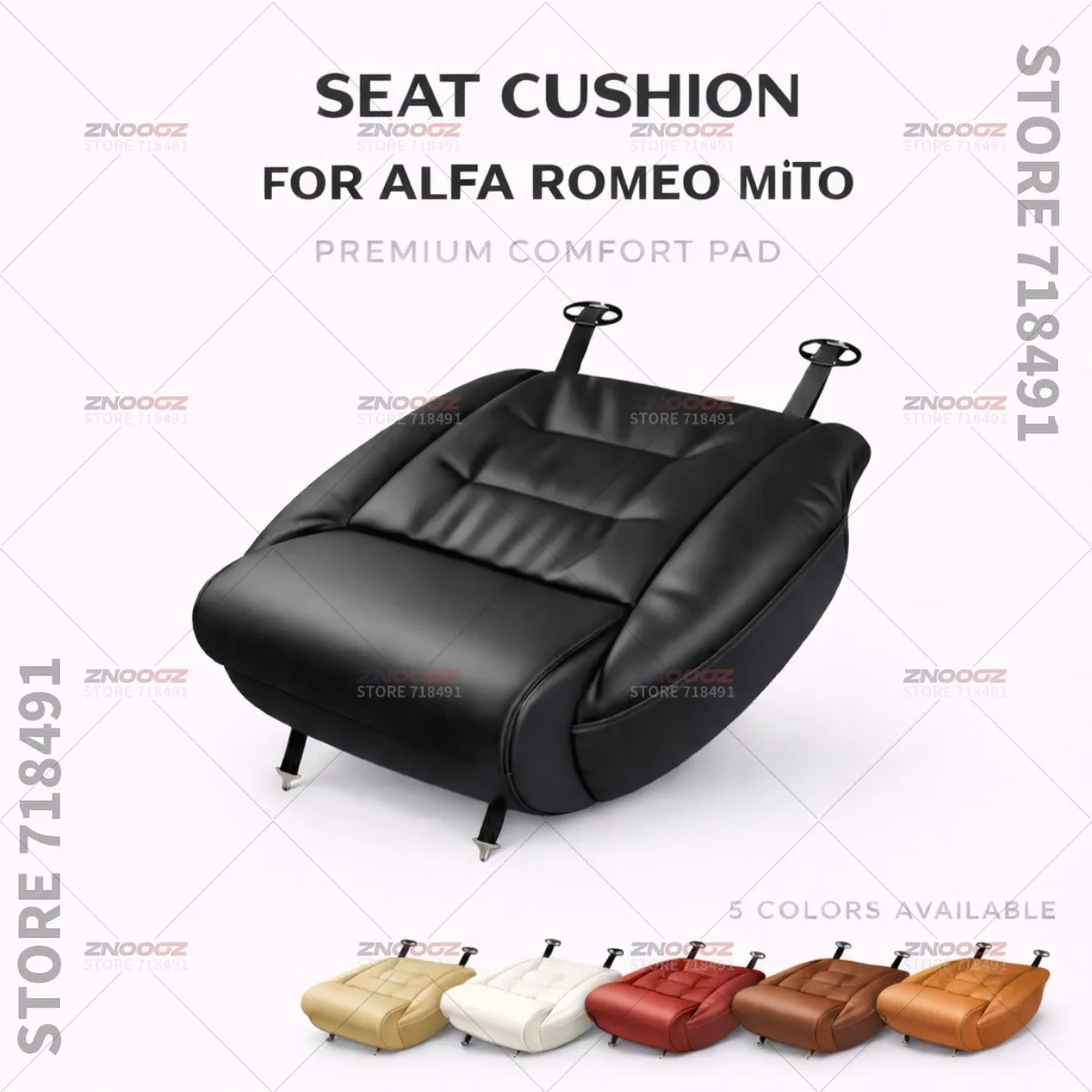 

Подушка-удлинитель для поддержки ног на сиденье Alfa Romeo MiTo, из пены с эффектом памяти, аксессуар для интерьера автомобиля