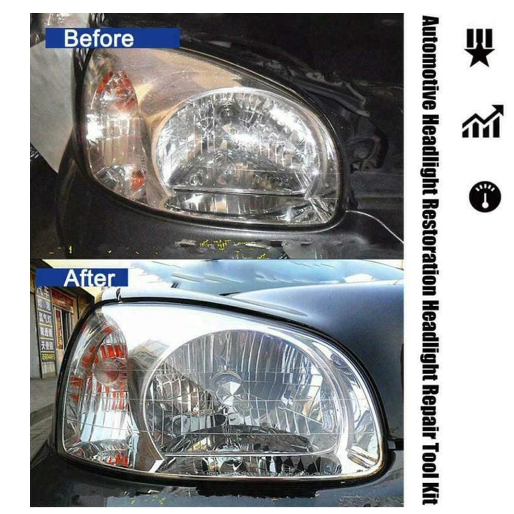 Car Headlight Polishing Fluid Evaporator Liquid Car Chemicals Headlight Chemical Polish Headlights Liquid Polymer For Headlights